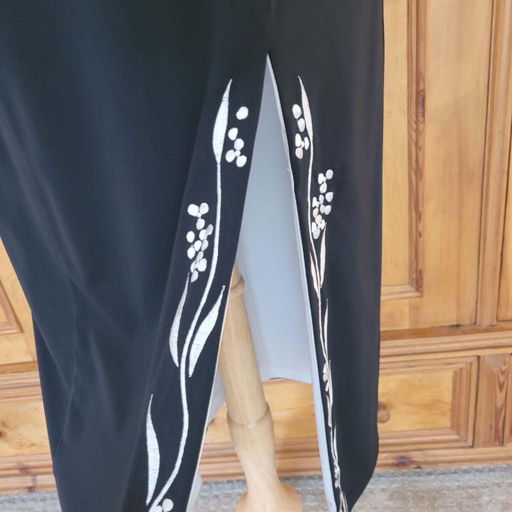 Fashion 1001 Nights Body Con Black Party Prom Evening Dress. Size 6/8 - Picture 5 of 10